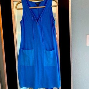 Size medium blue Tommy Bahama dress